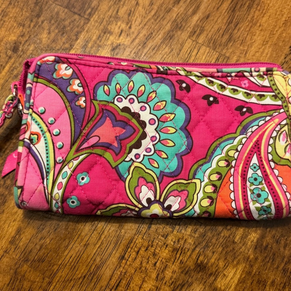Vera Bradley Patterned Clutch/Wristlet